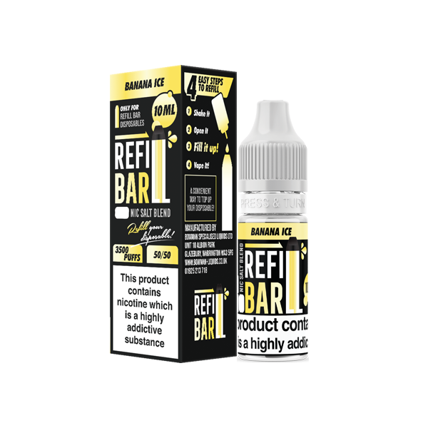 Refill Bar Nic Salt 10mg 10ml