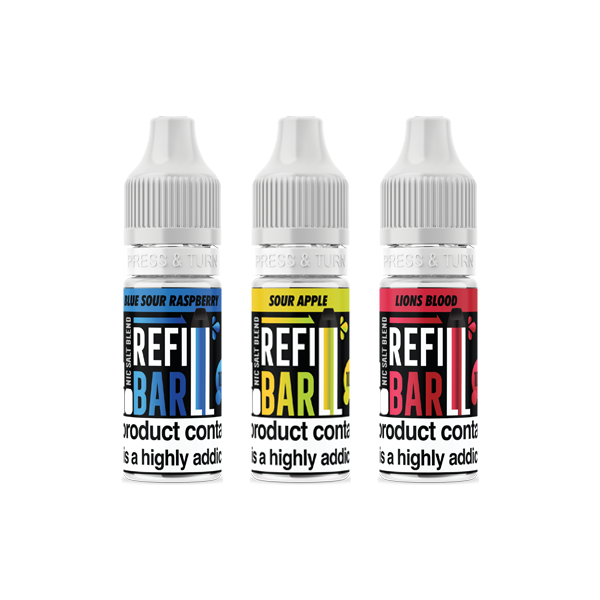 Refill Bar Nic Salt 10mg 10ml