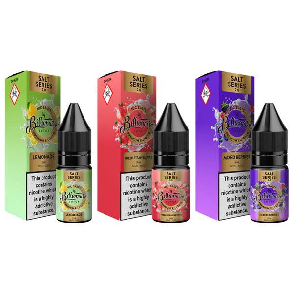 Billionaire Juice 2.0 Nic Salts 10mg 10ml