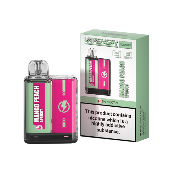 Vapengin Mercury Disposable Vape | 5 for £20