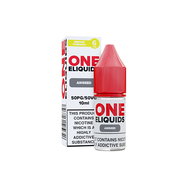 One E Liquid 10ml Nic Salt 6mg