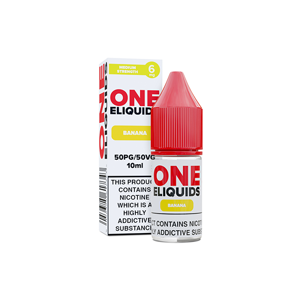 One E Liquid 10ml Nic Salt 6mg