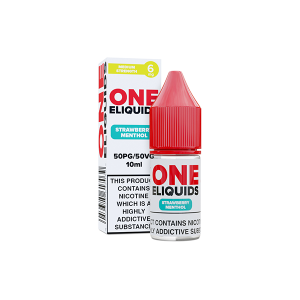 One E Liquid 10ml Nic Salt 6mg