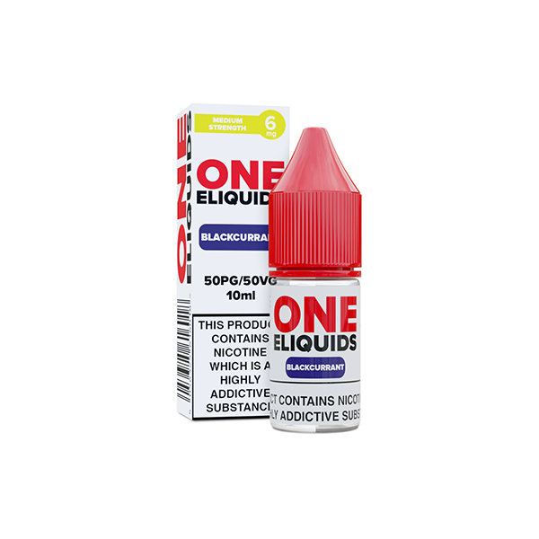 One E Liquid 10ml Nic Salt 6mg