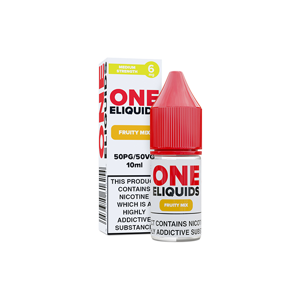 One E Liquid 10ml Nic Salt 6mg