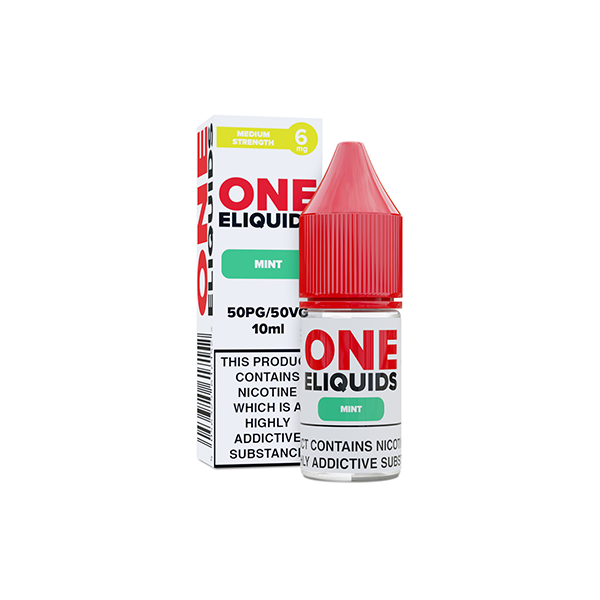 One E Liquid 10ml Nic Salt 6mg