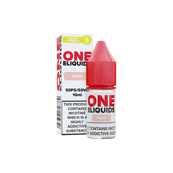 One E-Liquids 6mg Nic Shot 10ml