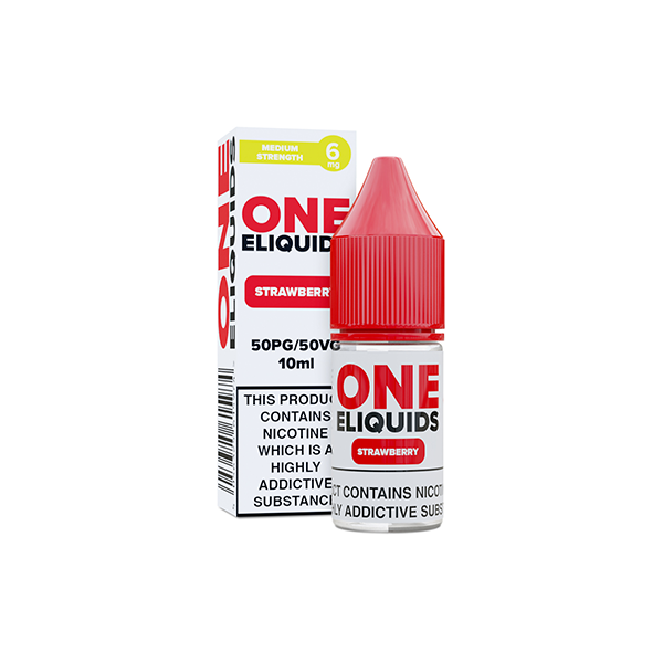 One E Liquid 10ml Nic Salt 6mg