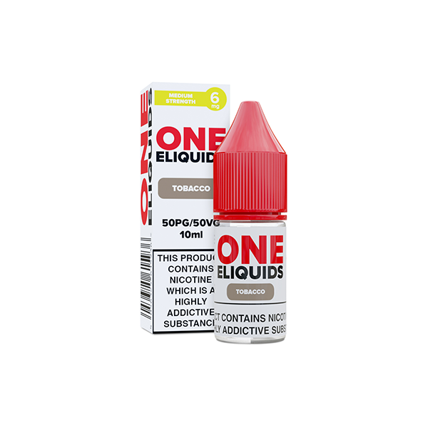 One E Liquid 10ml Nic Salt 6mg