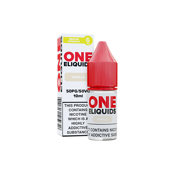 One E Liquid 10ml Nic Salt 6mg