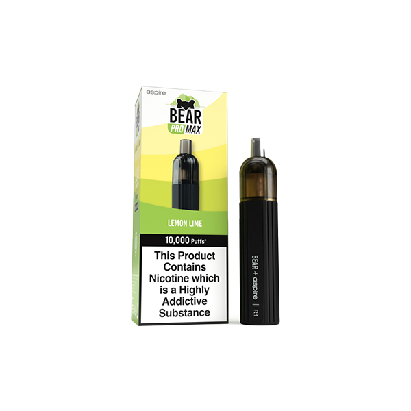 Bear Pro Max 10000 Puffs Disposable Vape + 3X Nic Salts