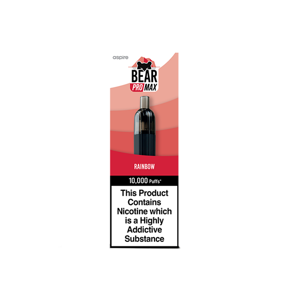 Bear Pro Max 10000 Puffs Disposable vape Kit 3X Nic Salts 20mg