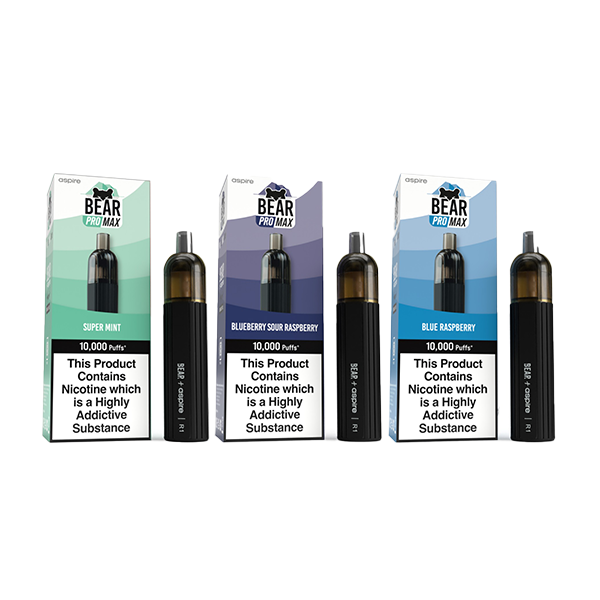 Bear Pro Max 10000 Puffs Disposable Vape + 3X Nic Salts