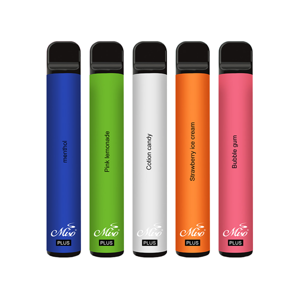 Miso Plus Disposable  600 Puffs | 5 for £20