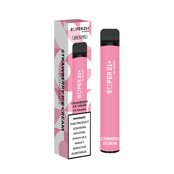 Super21+ By Yecoo Disposable 600 Puffs | 5 for £20