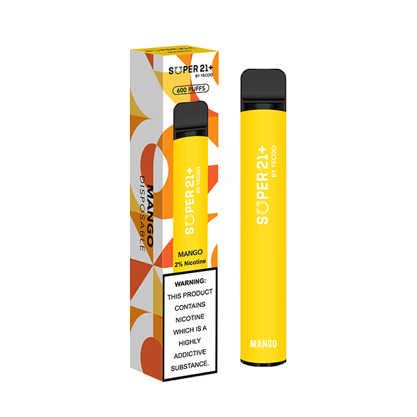 Super21+ By Yecoo Disposable 600 Puffs | 5 for £20