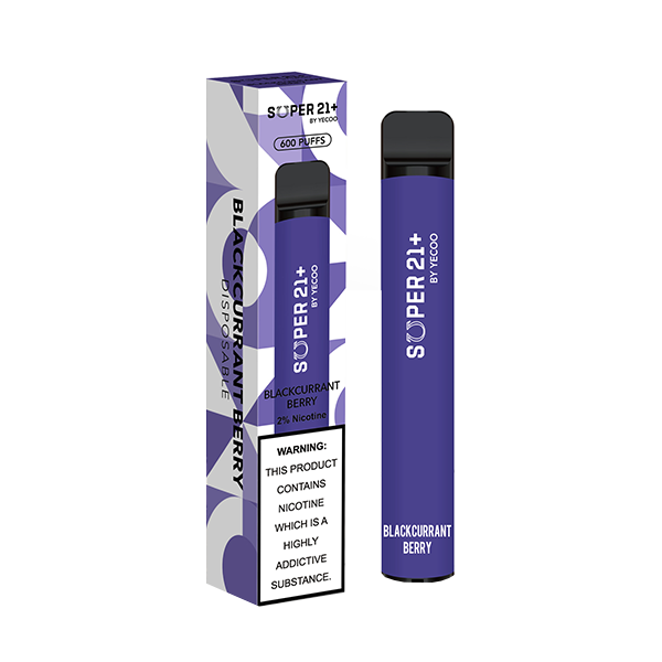 Super21+ By Yecoo Disposable 600 Puffs | 5 for £20