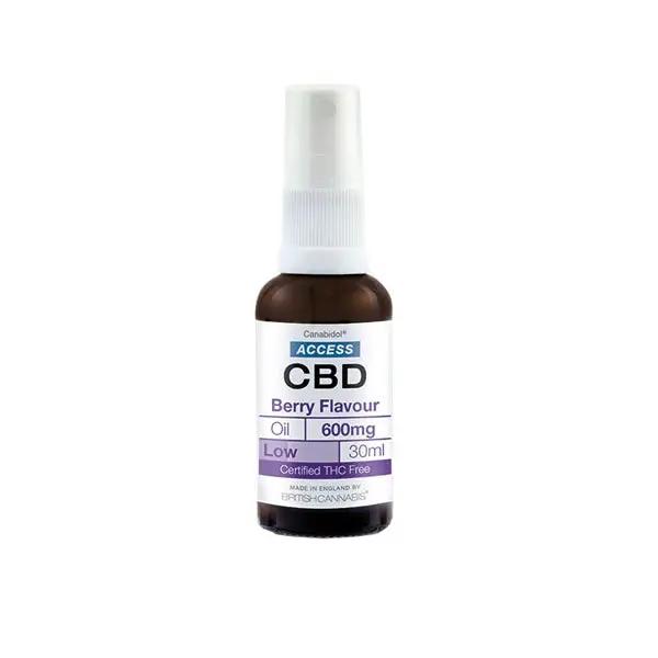 Access CBD 600mg CBD Broad Spectrum Oil Mixed 30ml