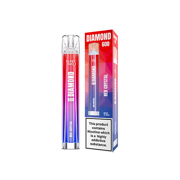 Vapes Bars Diamond 600 Disposable 600 Puffs | 5 for £20