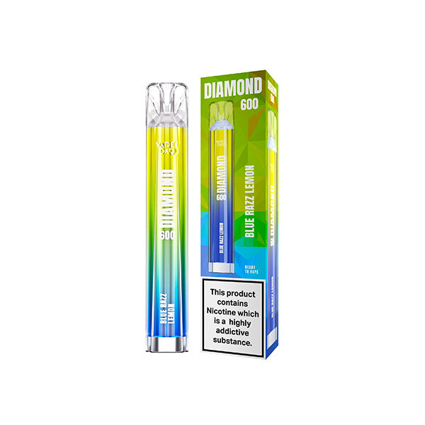 Vapes Bars Diamond 600 Disposable 600 Puffs | 5 for £20