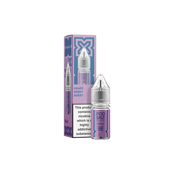 Nexus Pod Salt Nic Salt 20mg 10ml