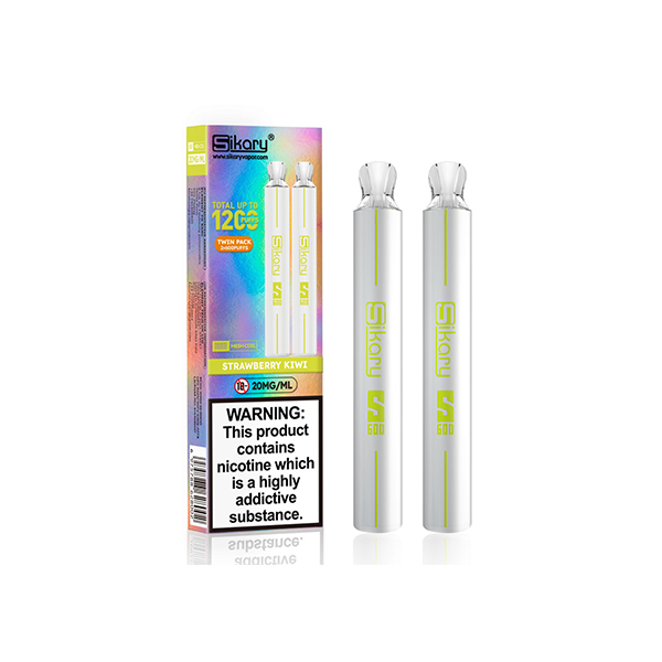 Sikary S600 Twin Pack Disposable Vapes 1200 Puffs