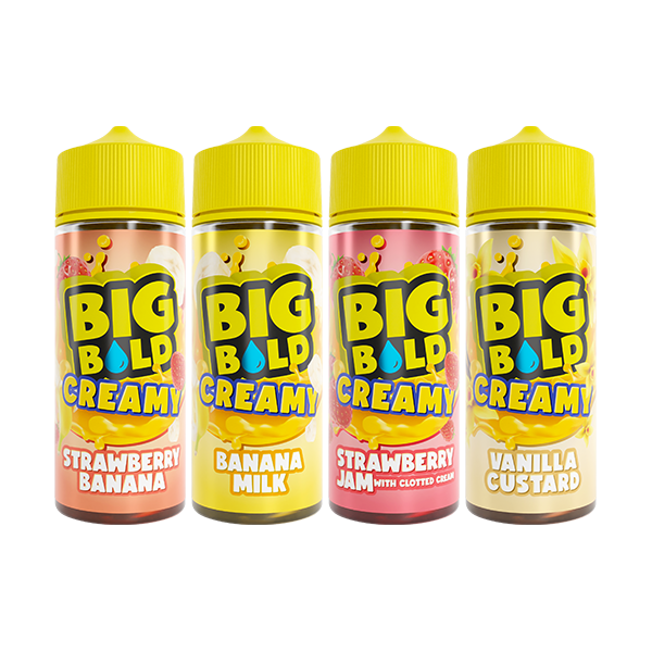 Big Bold Creamy Series 100ml E Liquid