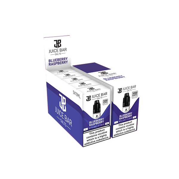 Juice Bar 10ml Nic Salt 10mg - Pack Of 5