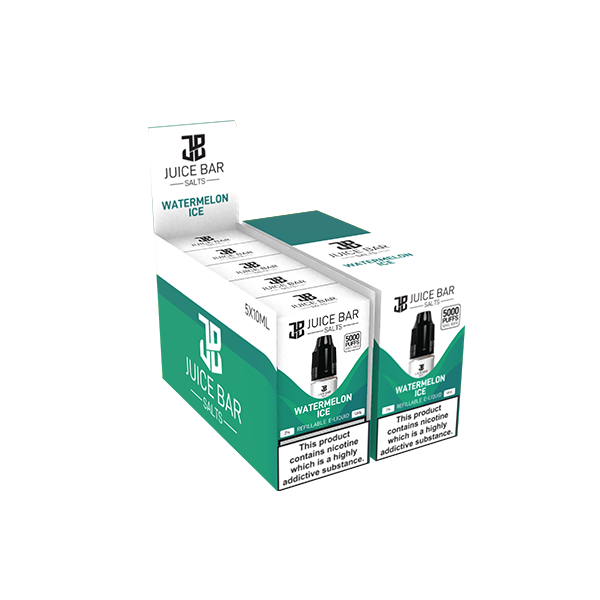 Juice Bar 10ml Nic Salt 10mg - Pack Of 5