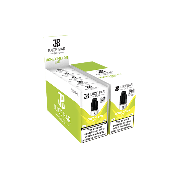 Juice Bar 10ml Nic Salt 10mg - Pack Of 5