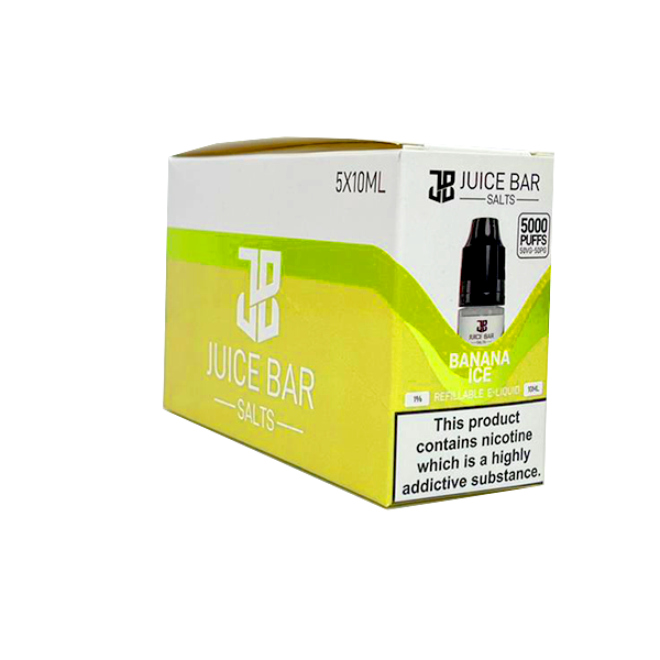 Juice Bar 10ml Nic Salt 10mg - Pack Of 5