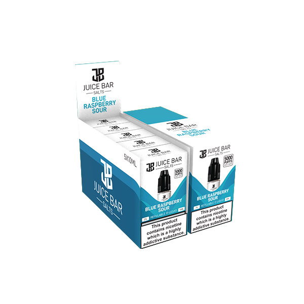 Juice Bar 10ml Nic Salt 20mg - Pack Of 5