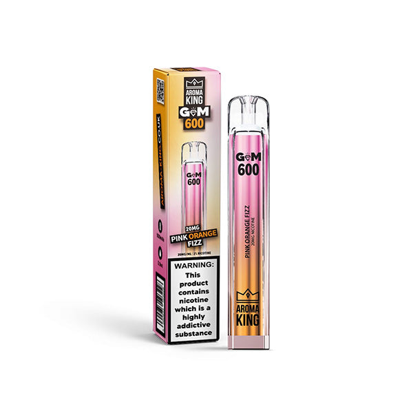 Aroma King GEM 600 Disposable | Nicotine Free | 5 for £20