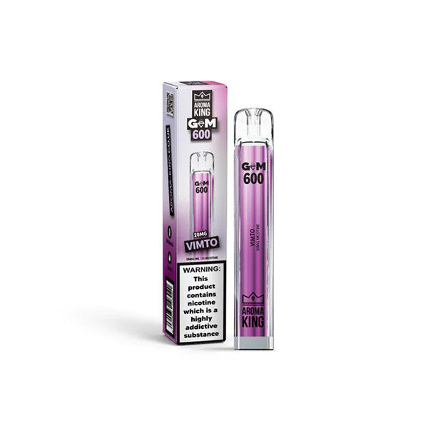 Aroma King GEM 600 Disposable | Nicotine Free | 5 for £20