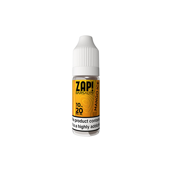 ZAP! Bar Salts Nic Salt | 20mg