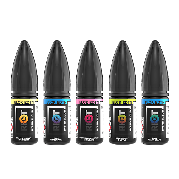 Riot Squad Black Edition V2 10mg Nic Salts 10ml