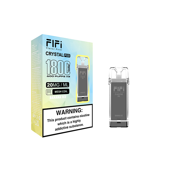 FLFI Crystal Replacement Pods 1800 Puffs