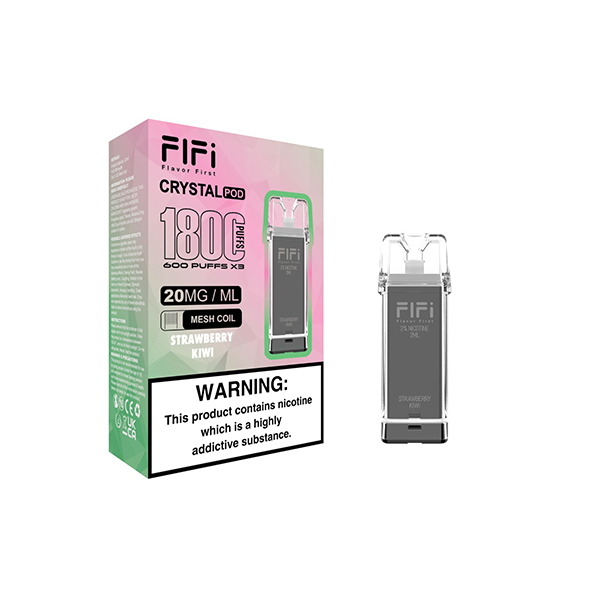 FLFI Crystal Replacement Pods 1800 Puffs