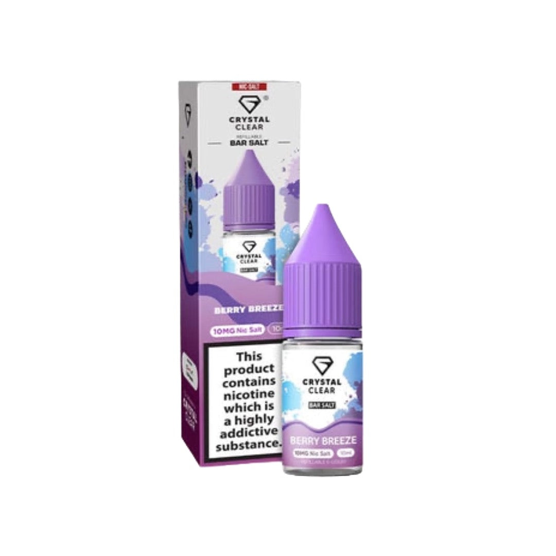 Crystal Clear Bar Salt 10ml (50VG/50PG)
