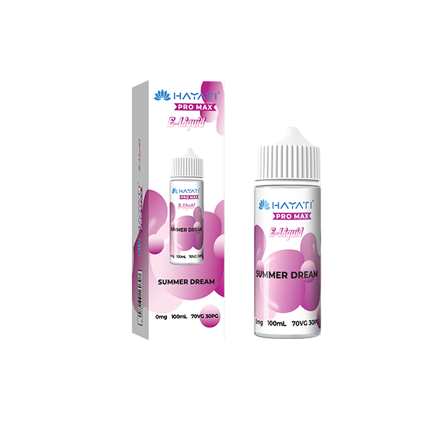 Hayati Pro Max 100ml Shortfill E-Liquid