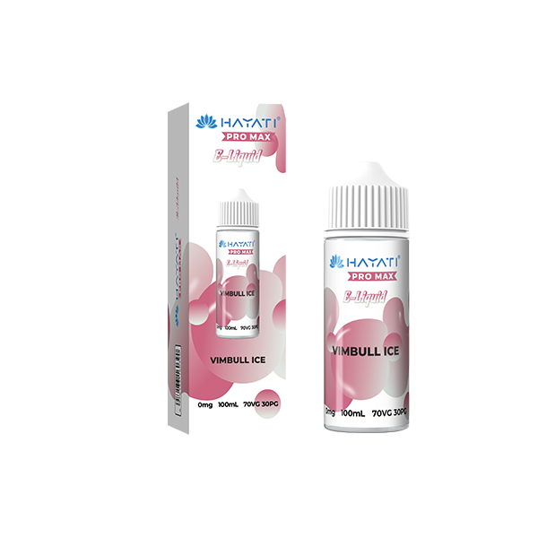 Hayati Pro Max 100ml Shortfill E-Liquid