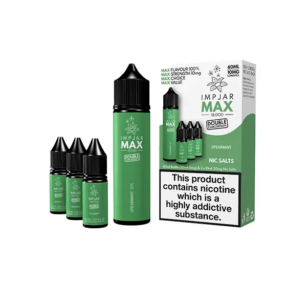 Imp Jar Max 60ml Longfill E-Liquid + 3x Nic Salts