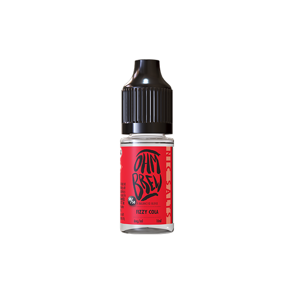 12mg Ohm Brew Balanced Blend 10ml Nic Salts (50VG/50PG)