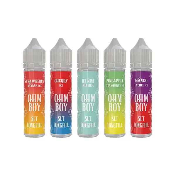 Ohm Boy 60ml SLT Longfills (50VG/50PG)