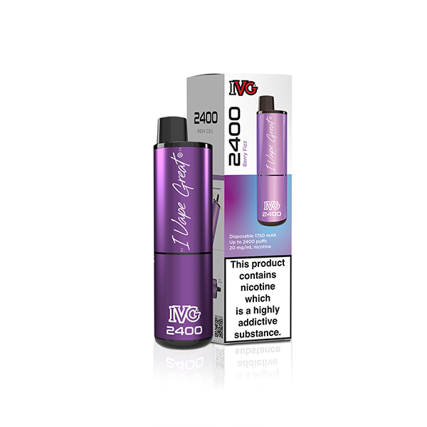 IVG 2400 Puffs Disposable Vape | 3 for £30