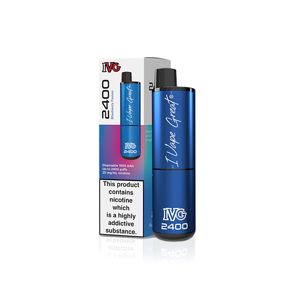 IVG 2400 Puffs Disposable Vape | 3 for £30
