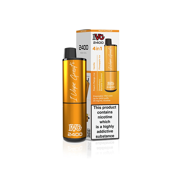 IVG 2400 Puffs Disposable Vape | 3 for £30