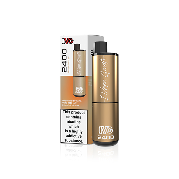 IVG 2400 Puffs Disposable Vape | 3 for £30