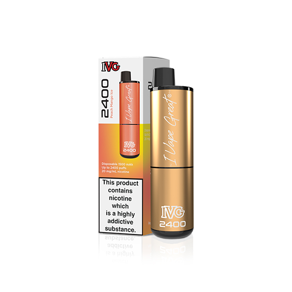 IVG 2400 Puffs Disposable Vape | 3 for £30