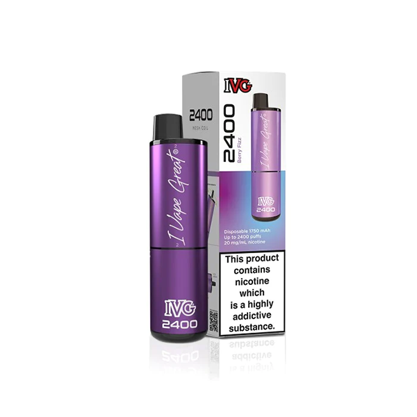 IVG 2400 Puffs Disposable Vape | 3 for £30